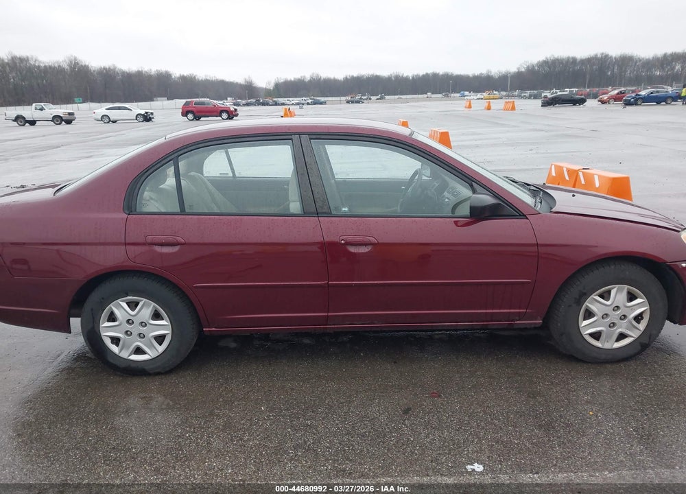 2003 HONDA CIVIC LX VIN: 2HGES16563H532265