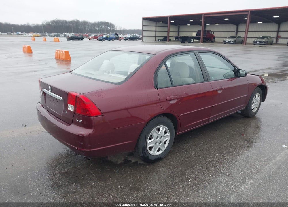 2003 HONDA CIVIC LX VIN: 2HGES16563H532265