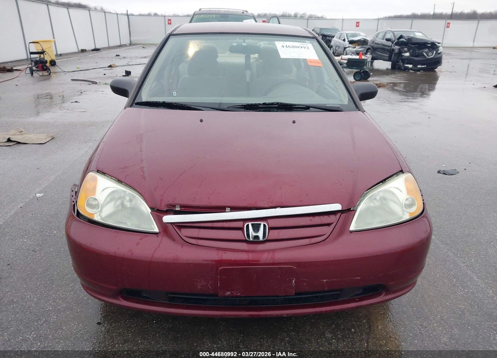 2003 HONDA CIVIC LX VIN: 2HGES16563H532265