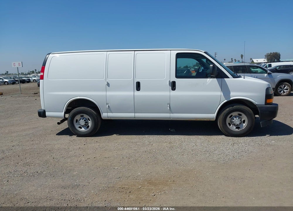 2018 CHEVROLET EXPRESS 2500 WORK VAN VIN: 1GCWGAFG8J1272212