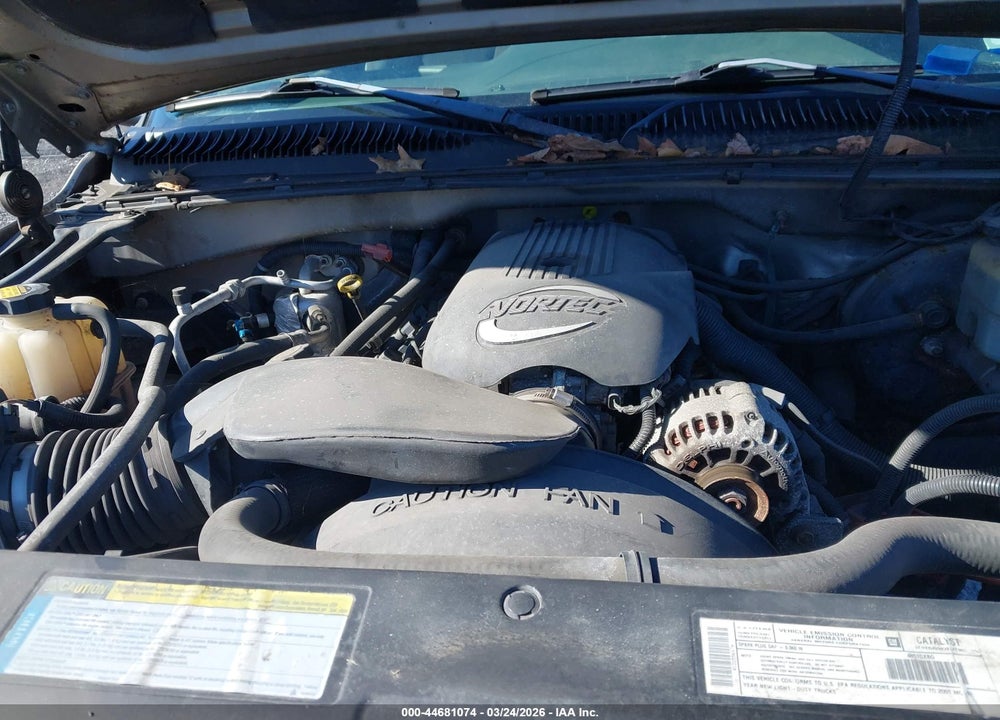 2001 CHEVROLET SILVERADO 1500 VIN: 1GCEK14V61Z255647