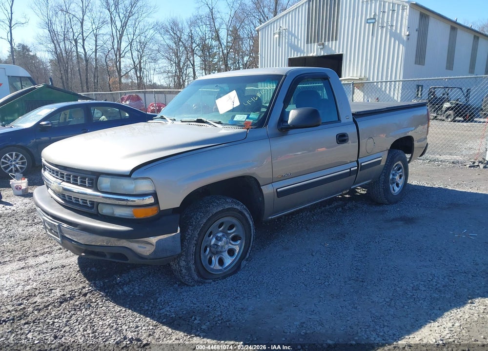 2001 CHEVROLET SILVERADO 1500 VIN: 1GCEK14V61Z255647