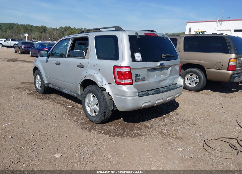 2008 FORD ESCAPE XLT VIN: 1FMCU03Z78KA09981