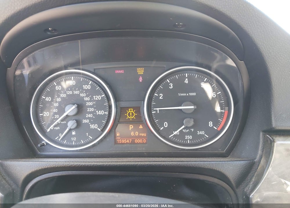 2008 BMW 328I VIN: WBAWV13598P120615