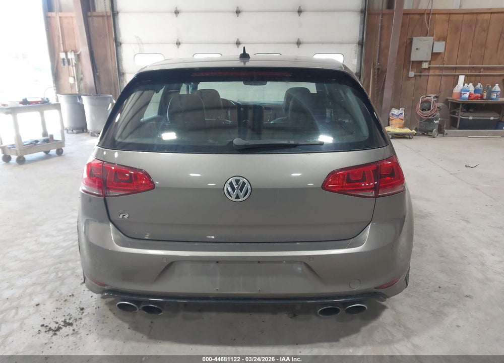 2017 VOLKSWAGEN GOLF R 4-DOOR W/DCC   NAVIGATION VIN: WVWVF7AU6HW087927