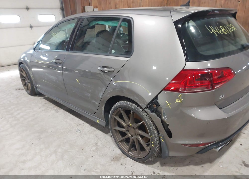 2017 VOLKSWAGEN GOLF R 4-DOOR W/DCC   NAVIGATION VIN: WVWVF7AU6HW087927