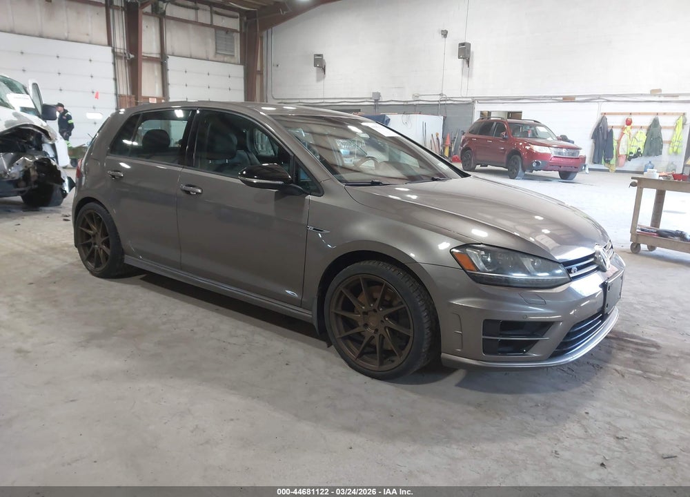 2017 VOLKSWAGEN GOLF R 4-DOOR W/DCC   NAVIGATION VIN: WVWVF7AU6HW087927