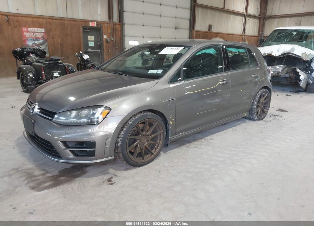 2017 VOLKSWAGEN GOLF R 4-DOOR W/DCC   NAVIGATION VIN: WVWVF7AU6HW087927
