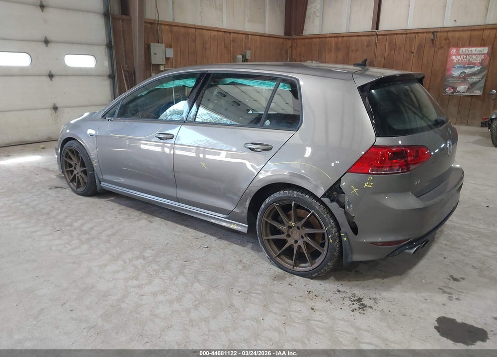 2017 VOLKSWAGEN GOLF R 4-DOOR W/DCC   NAVIGATION VIN: WVWVF7AU6HW087927