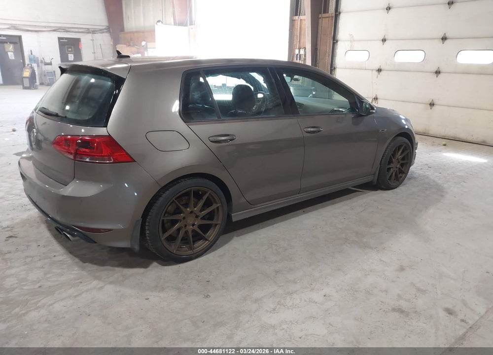 2017 VOLKSWAGEN GOLF R 4-DOOR W/DCC   NAVIGATION VIN: WVWVF7AU6HW087927