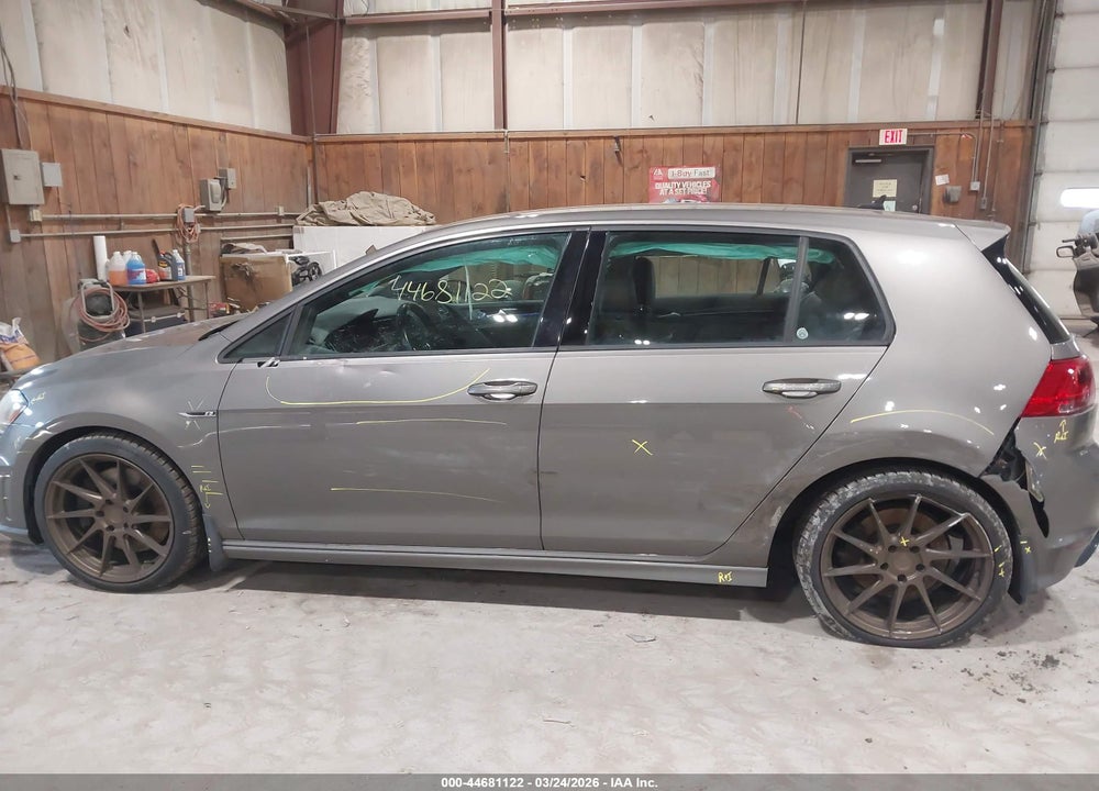 2017 VOLKSWAGEN GOLF R 4-DOOR W/DCC   NAVIGATION VIN: WVWVF7AU6HW087927