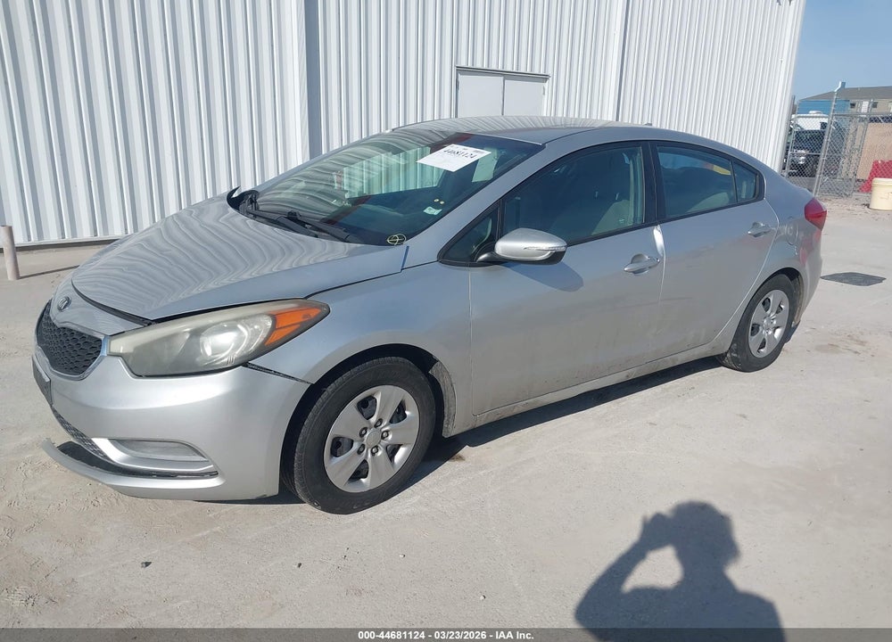 2015 KIA FORTE LX VIN: KNAFX4A61F5280200