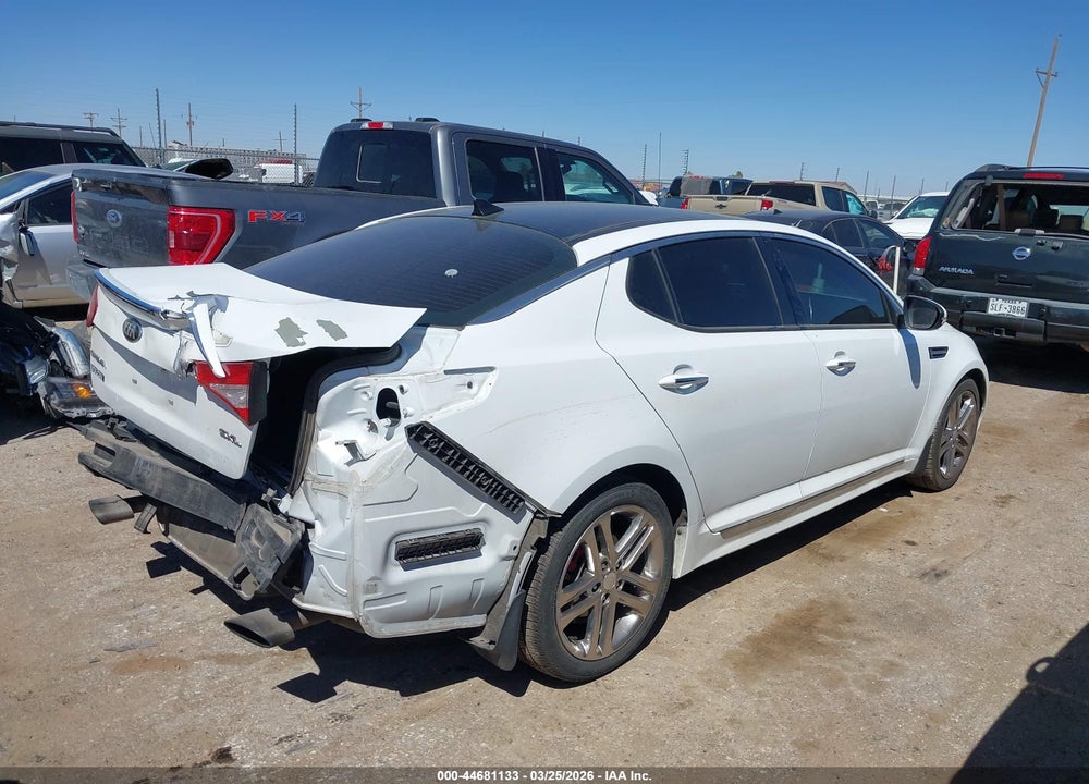 2013 KIA OPTIMA SX VIN: 5XXGR4A63DG168122