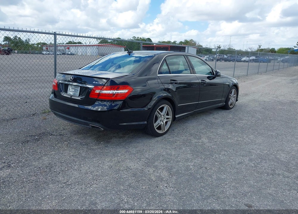 2013 MERCEDES-BENZ E 350 4MATIC VIN: WDDHF8JB2DA721846