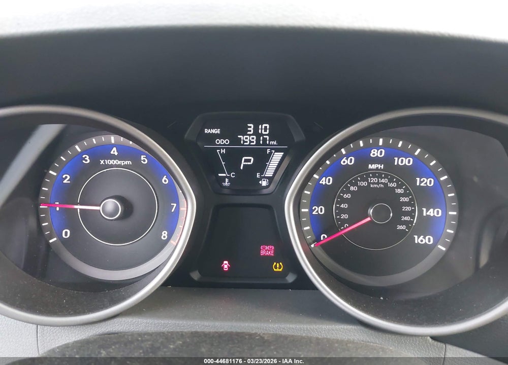 2013 HYUNDAI ELANTRA GLS/LIMITED VIN: KMHDH4AE1DU529589