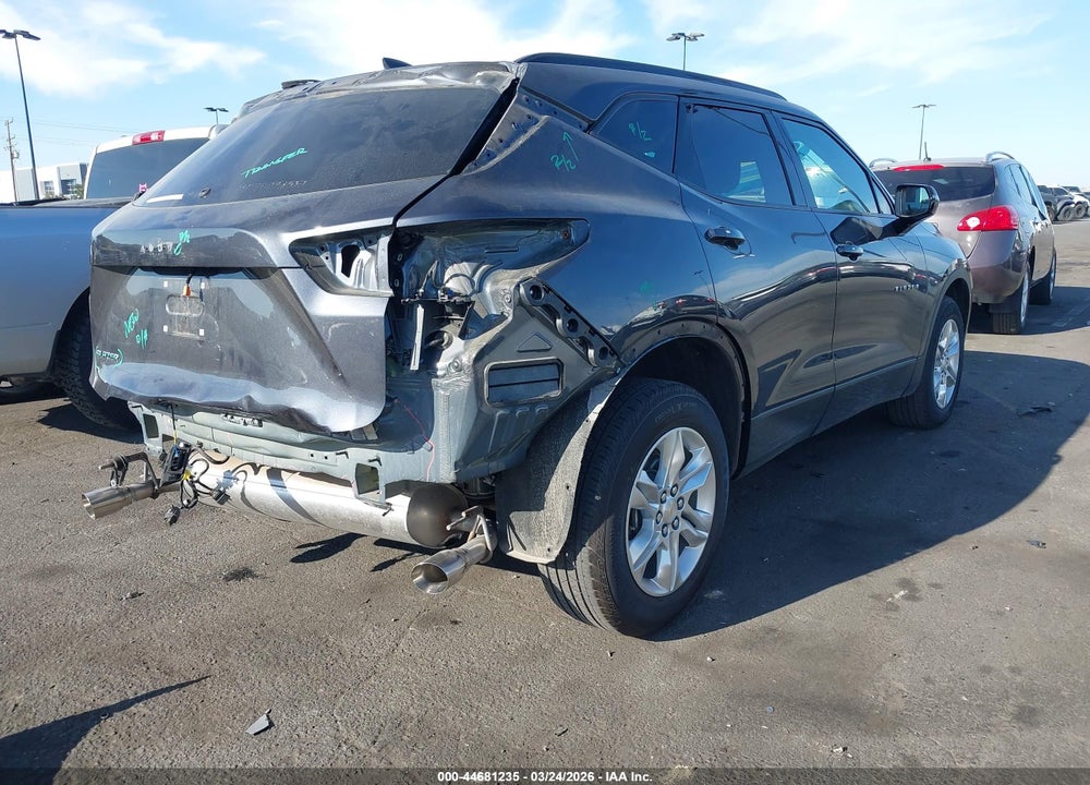 2022 CHEVROLET BLAZER FWD 2LT VIN: 3GNKBCR4XNS226693