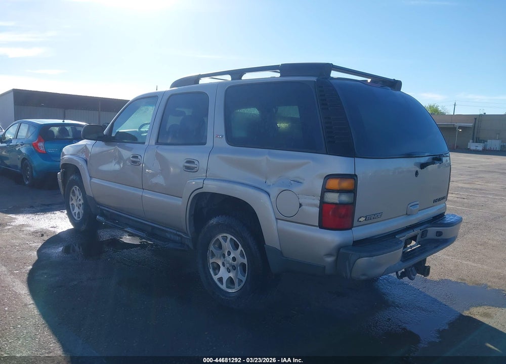 2005 CHEVROLET TAHOE Z71 VIN: 1GNEK13T35R125421
