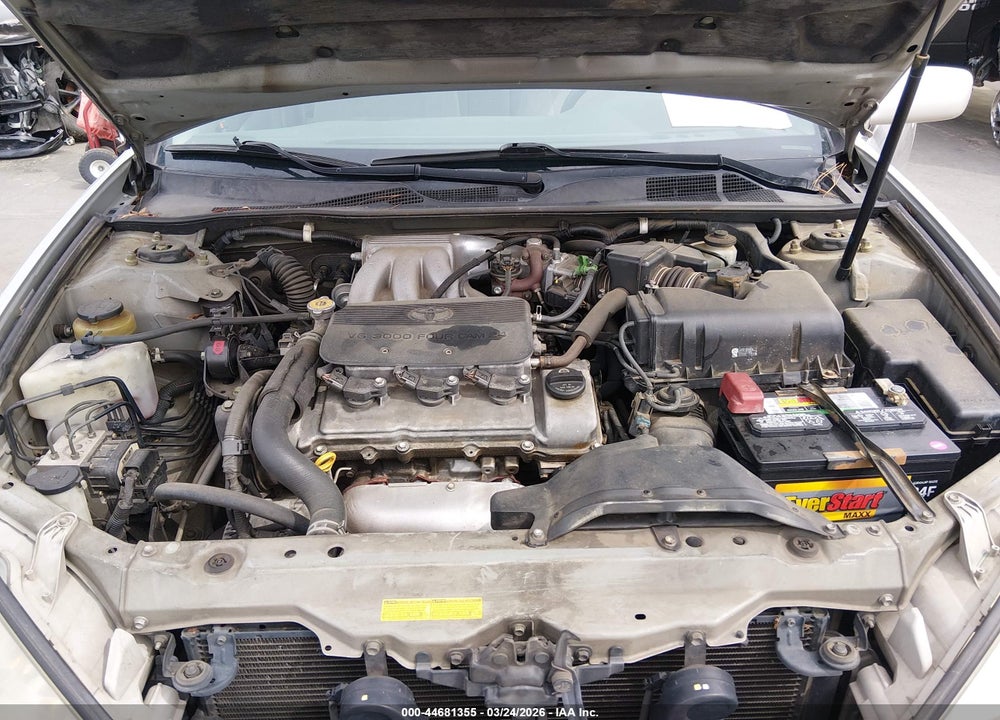 2002 TOYOTA CAMRY LE V6 VIN: 4T1BF32K52U032036
