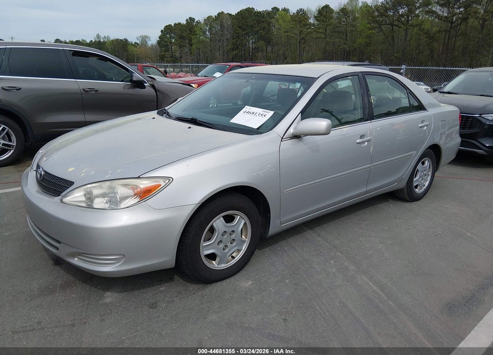 2002 TOYOTA CAMRY LE V6 VIN: 4T1BF32K52U032036