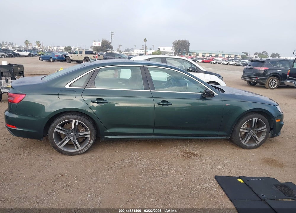 2017 AUDI A4 2.0T PREMIUM VIN: WAULNAF41HN018291