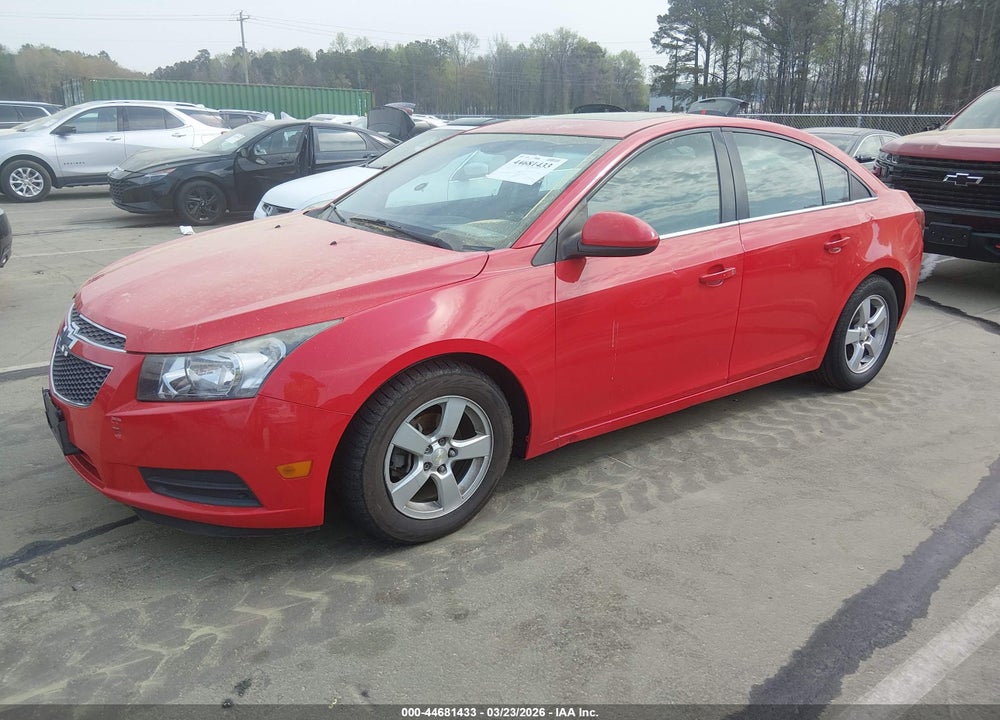 2014 CHEVROLET CRUZE 1LT AUTO VIN: 1G1PC5SB7E7458790