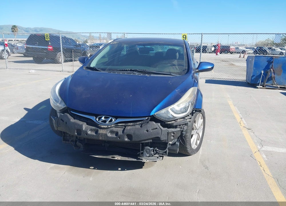2015 HYUNDAI ELANTRA SE VIN: 5NPDH4AE9FH593509