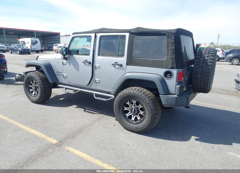 2016 JEEP WRANGLER UNLIMITED SPORT VIN: 1C4BJWDG1GL105915