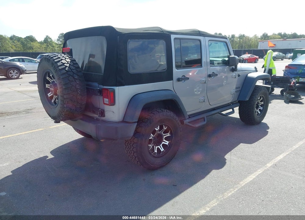 2016 JEEP WRANGLER UNLIMITED SPORT VIN: 1C4BJWDG1GL105915