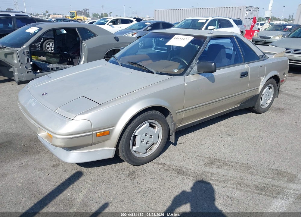 1987 TOYOTA MR2 VIN: JT2AW15C3H0121640