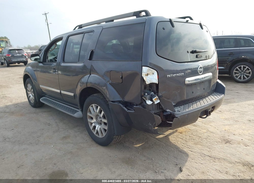 2011 NISSAN PATHFINDER LE VIN: 5N1AR1NB8BC614320