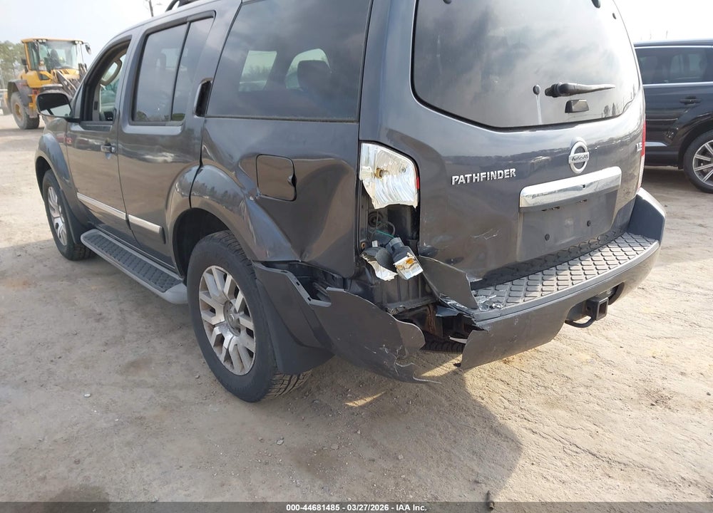 2011 NISSAN PATHFINDER LE VIN: 5N1AR1NB8BC614320