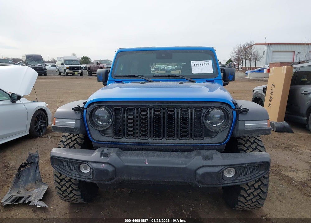 2024 JEEP WRANGLER 4-DOOR WILLYS 4X4 VIN: 1C4PJXDGXRW370264