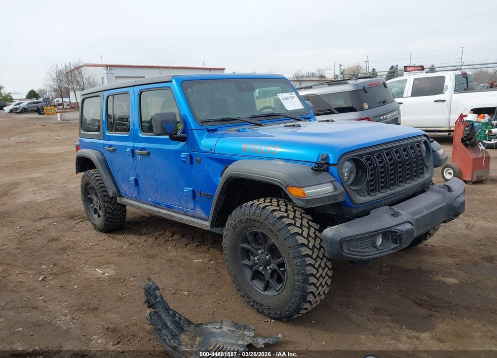 2024 JEEP WRANGLER 4-DOOR WILLYS 4X4 VIN: 1C4PJXDGXRW370264
