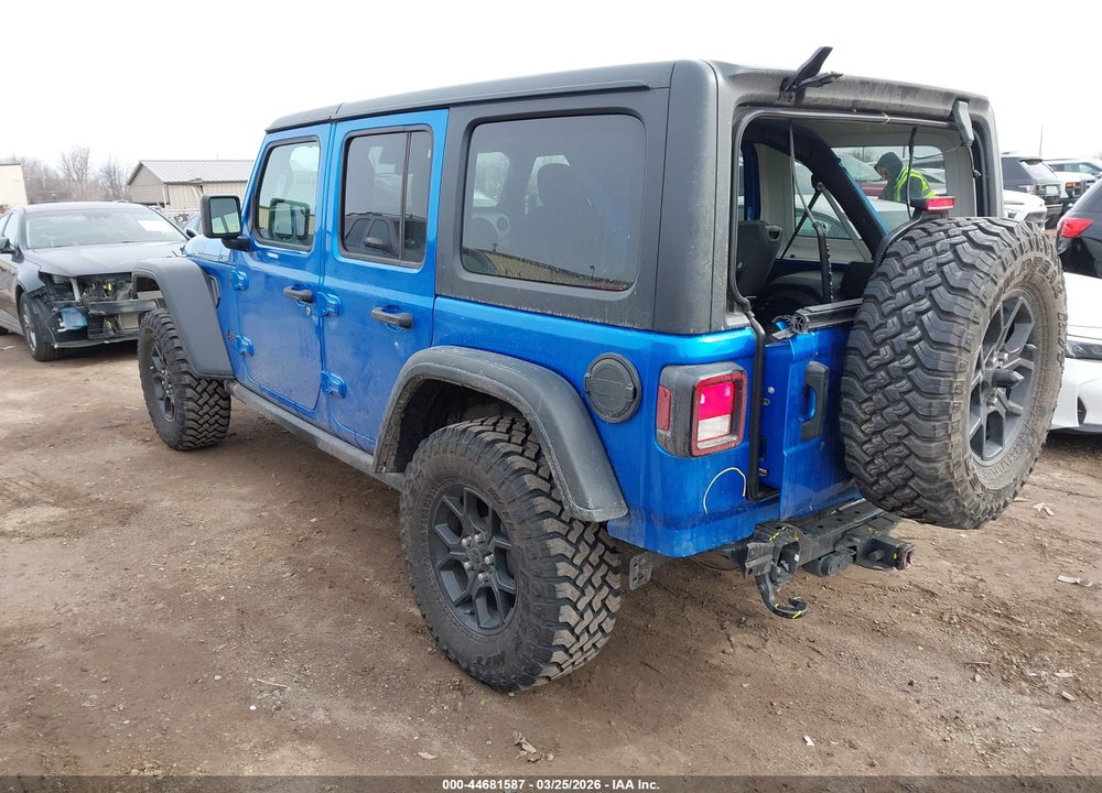 2024 JEEP WRANGLER 4-DOOR WILLYS 4X4 VIN: 1C4PJXDGXRW370264