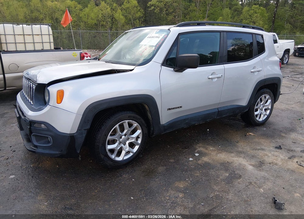2015 JEEP RENEGADE LATITUDE VIN: ZACCJABT1FPB45090