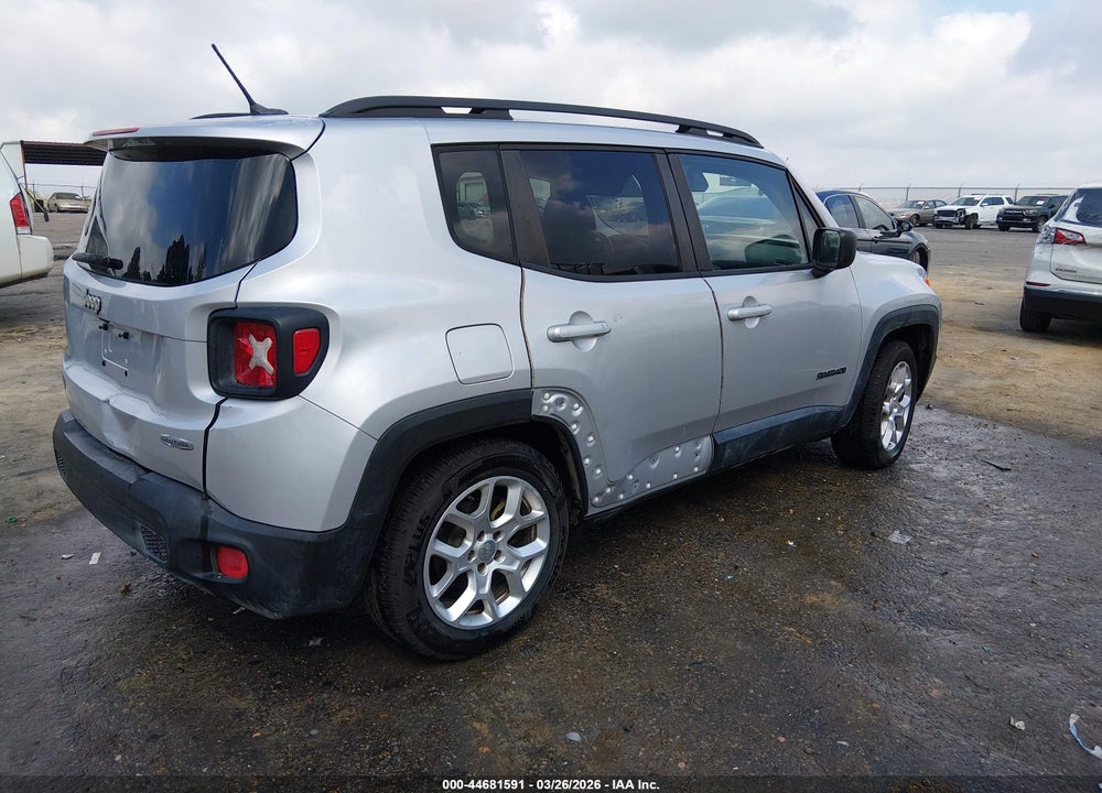 2015 JEEP RENEGADE LATITUDE VIN: ZACCJABT1FPB45090