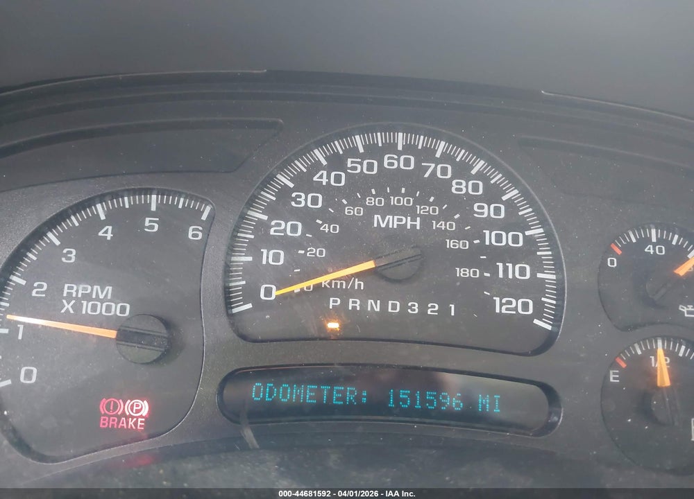 2006 CHEVROLET SUBURBAN 1500 LT VIN: 3GNFK16Z96G102747