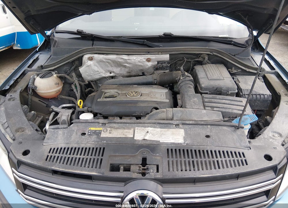 2017 VOLKSWAGEN TIGUAN 2.0T WOLFSBURG EDITION VIN: WVGSV7AXXHK010352