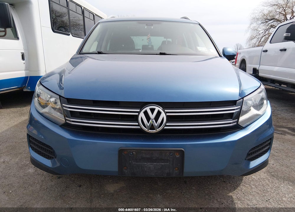 2017 VOLKSWAGEN TIGUAN 2.0T WOLFSBURG EDITION VIN: WVGSV7AXXHK010352