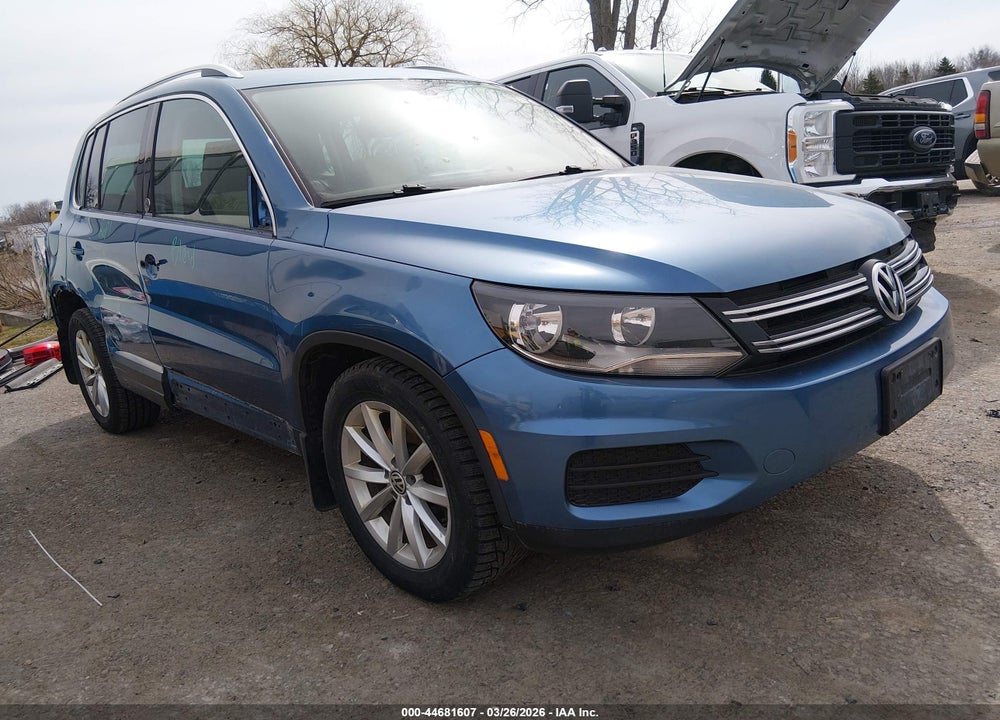 2017 VOLKSWAGEN TIGUAN 2.0T WOLFSBURG EDITION VIN: WVGSV7AXXHK010352