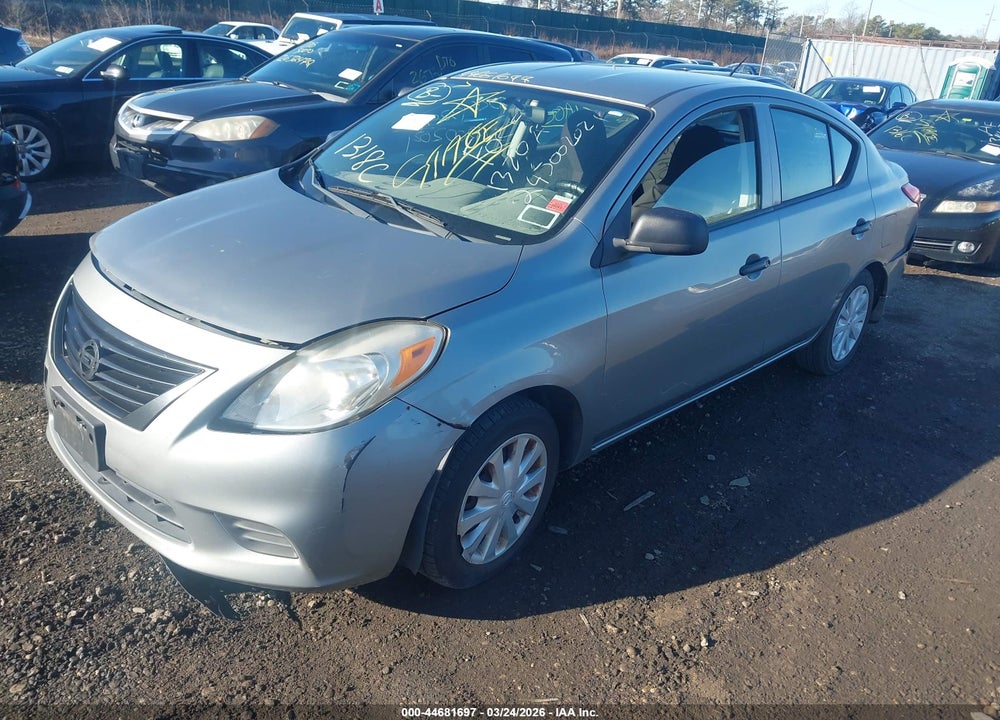 2012 NISSAN VERSA 1.6 S VIN: 3N1CN7AP8CL844011
