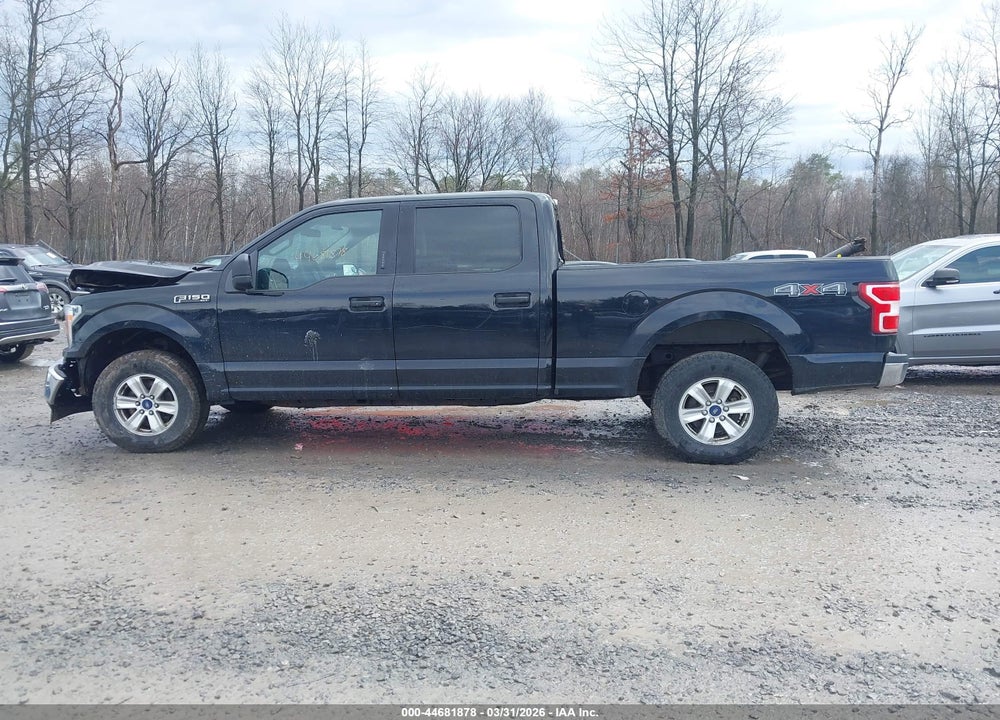 2018 FORD F-150 XLT VIN: 1FTFW1E56JFB00542