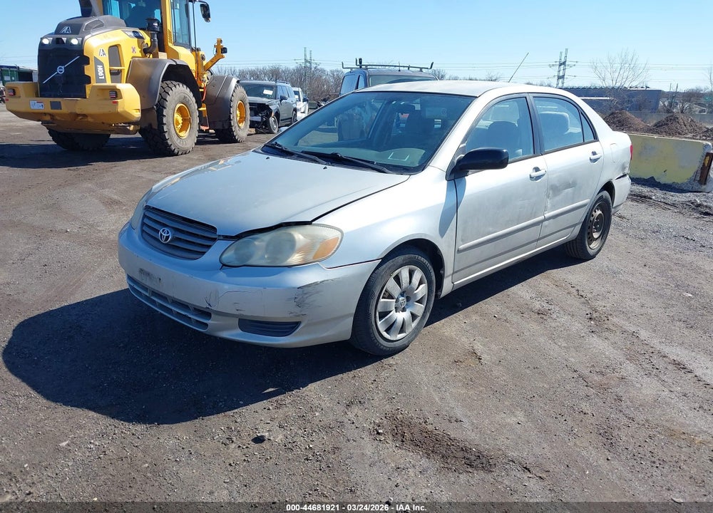 2003 TOYOTA COROLLA LE VIN: 2T1BR32E33C054962
