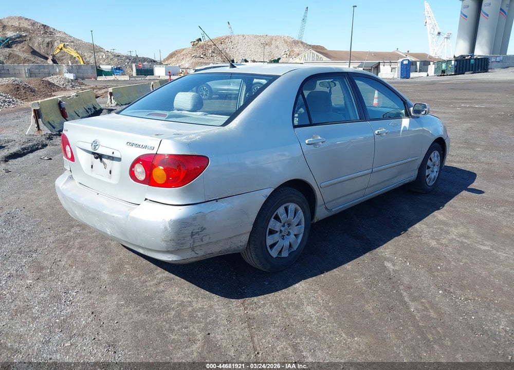 2003 TOYOTA COROLLA LE VIN: 2T1BR32E33C054962
