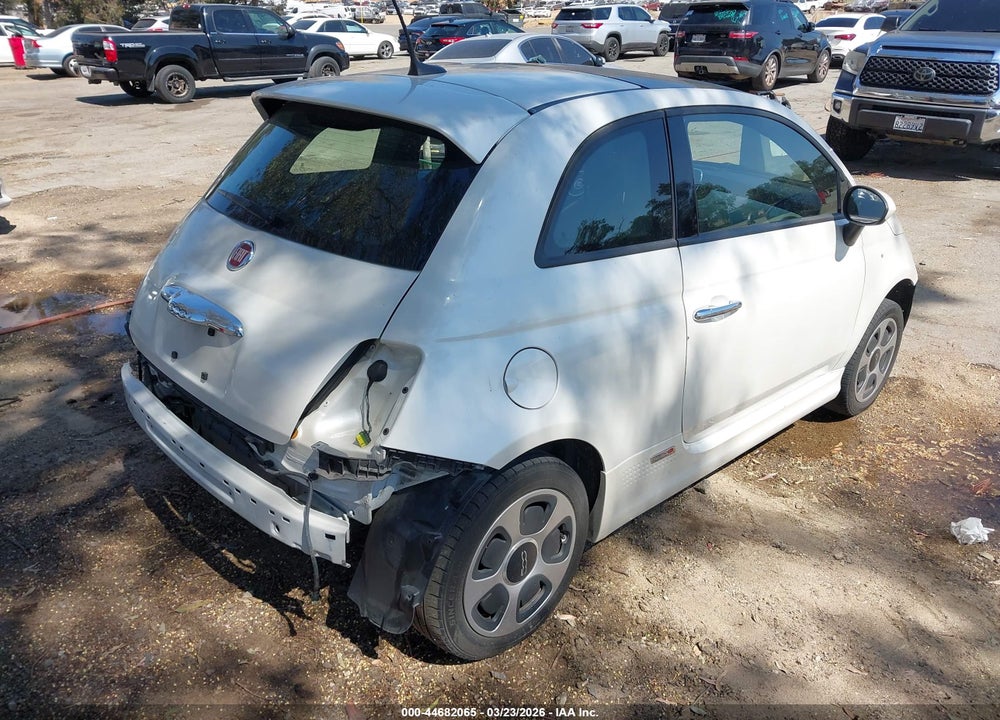 2016 FIAT 500E BATTERY ELECTRIC VIN: 3C3CFFGE7GT184208