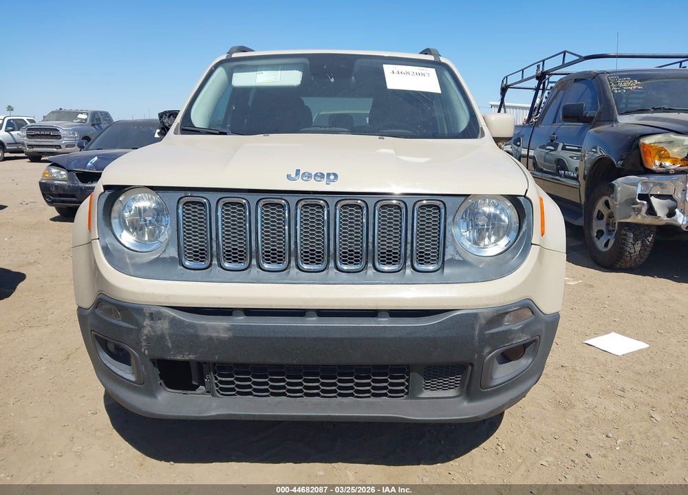 2016 JEEP RENEGADE LATITUDE VIN: ZACCJABTXGPE19520