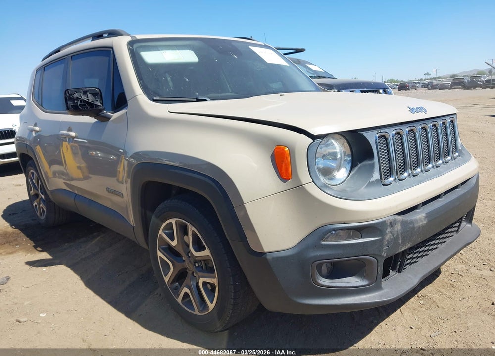 2016 JEEP RENEGADE LATITUDE VIN: ZACCJABTXGPE19520