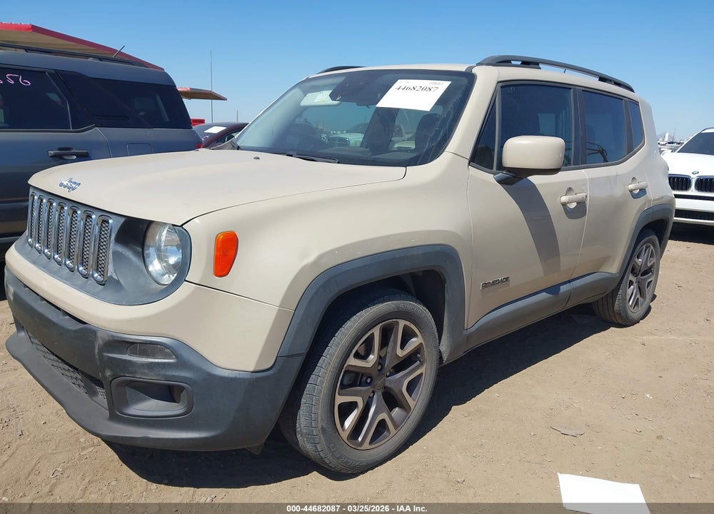 2016 JEEP RENEGADE LATITUDE VIN: ZACCJABTXGPE19520