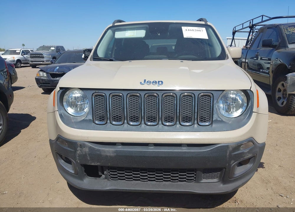 2016 JEEP RENEGADE LATITUDE VIN: ZACCJABTXGPE19520