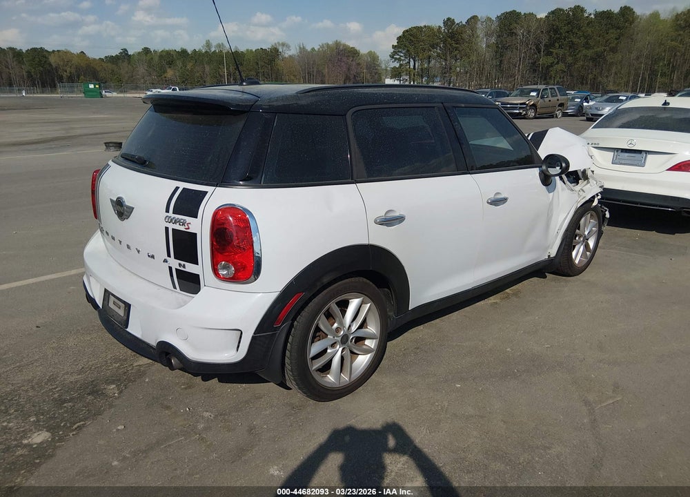 2013 MINI COUNTRYMAN COOPER S VIN: WMWZC3C50DWP51218